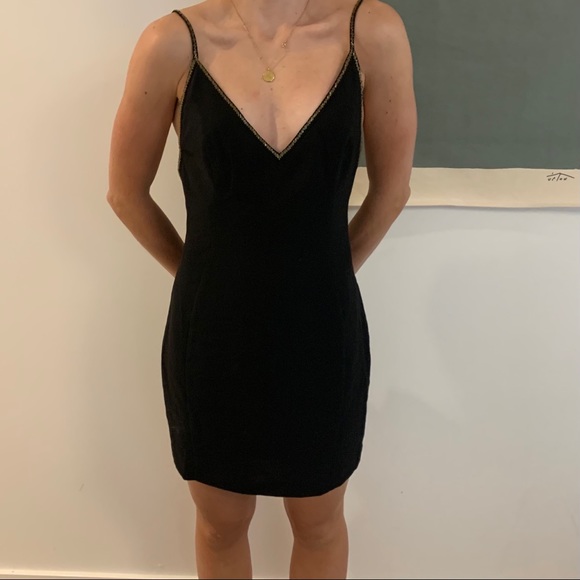 Arc & Co | Detailed Back Mini Dress - Picture 2 of 3